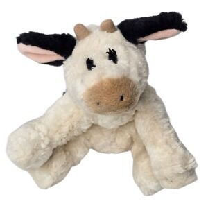 Gund Milkshake Cow Plush‎ 8" Floppy Whimsical Cute Farm Animal Cream Toy